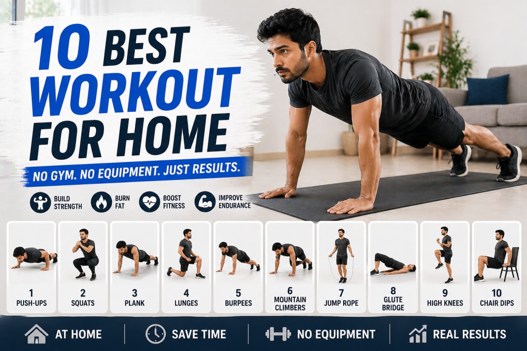 10 Best Workout for Home
