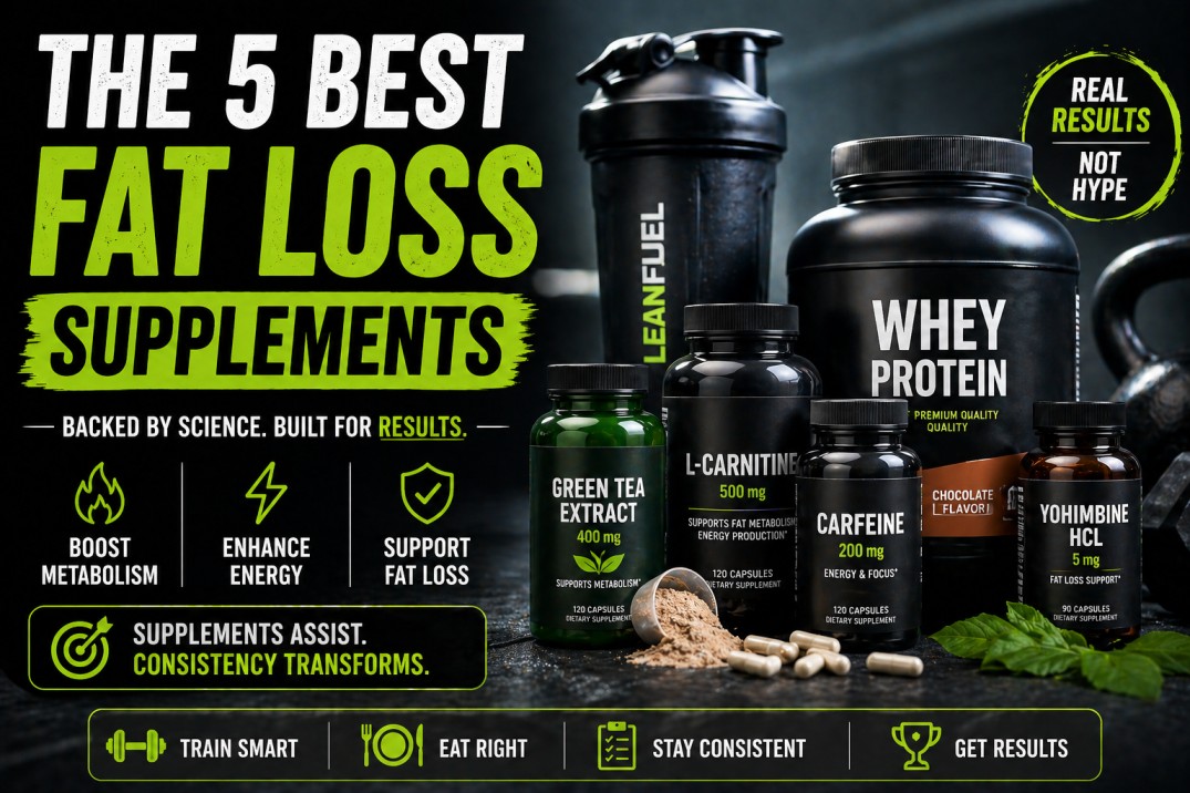 5 Best Fat Loss Supplement
