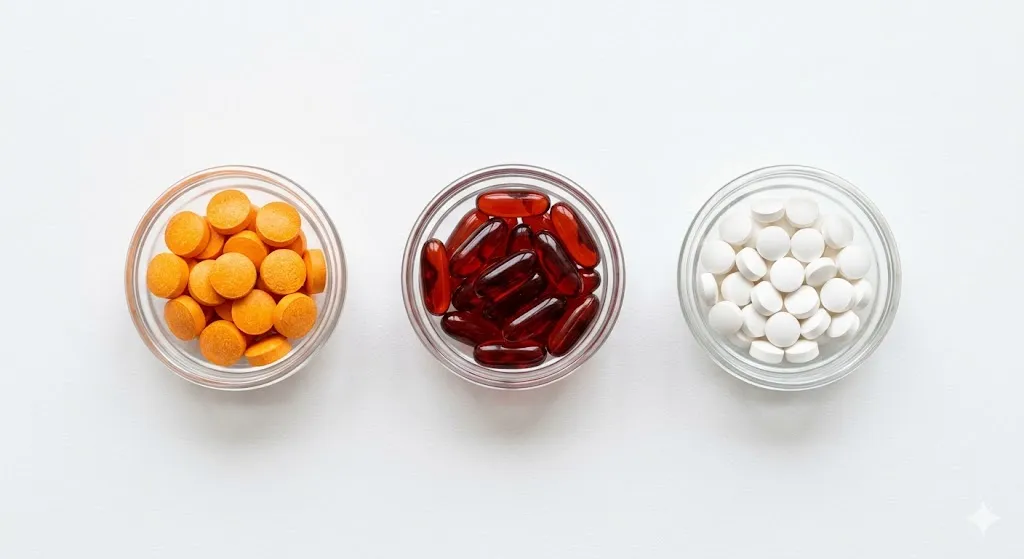 Vitamin C CoQ10 and Zinc supplements for reducing oxidative stress