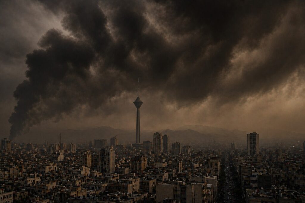 Toxic Air Pollution Iran War