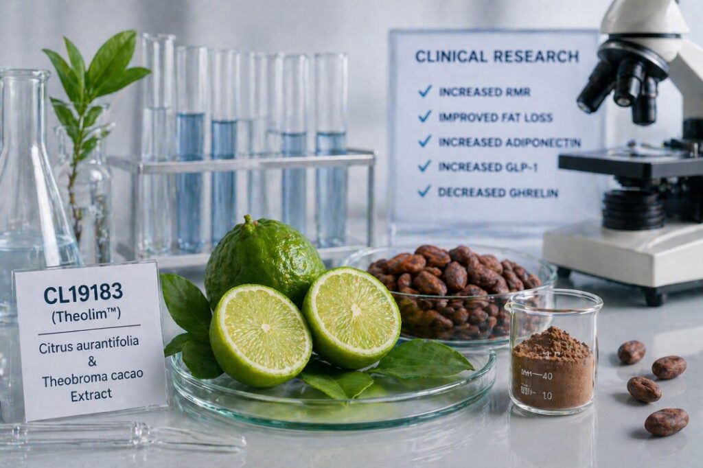 citrus polyphenols extract used in fat loss clinical study cl19183 theolim