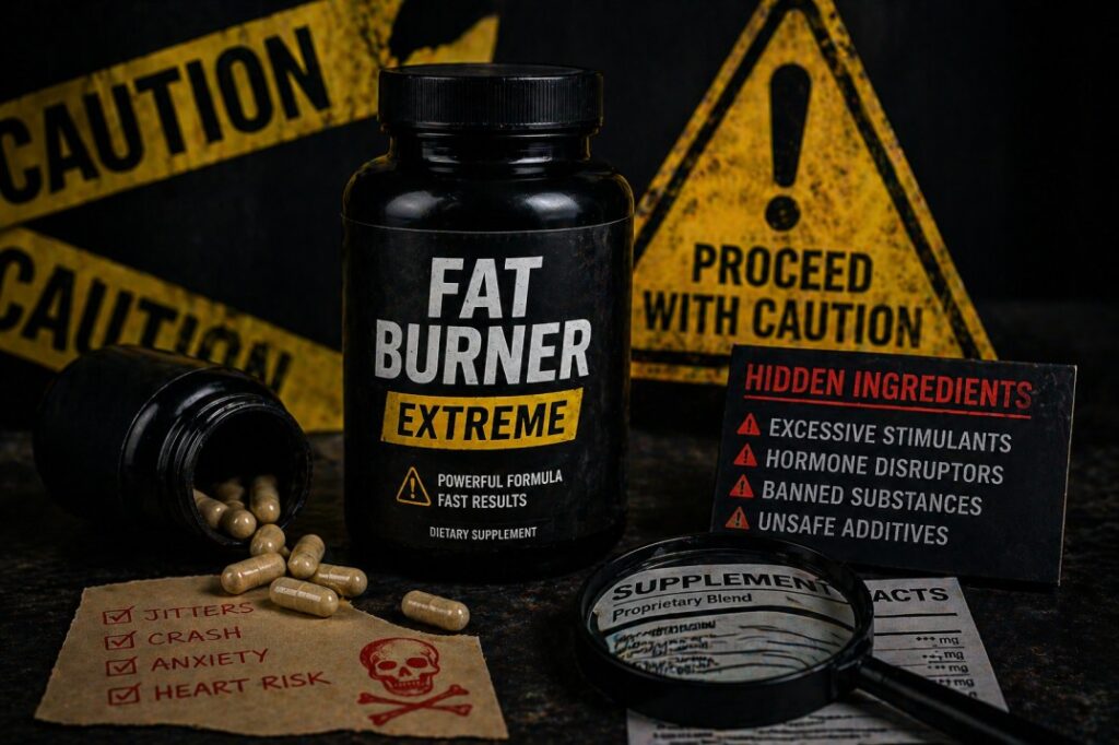 dangerous fat burner ingredients like ephedra synephrine and yohimbe risks