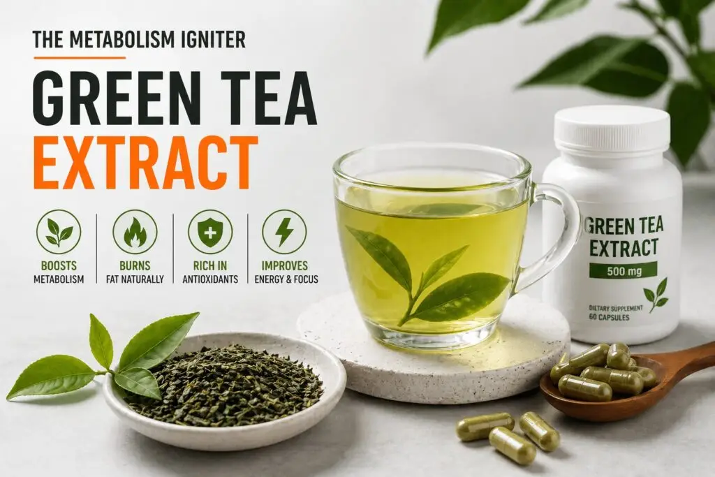 “green tea extract supplement for fat loss and metabolism”
