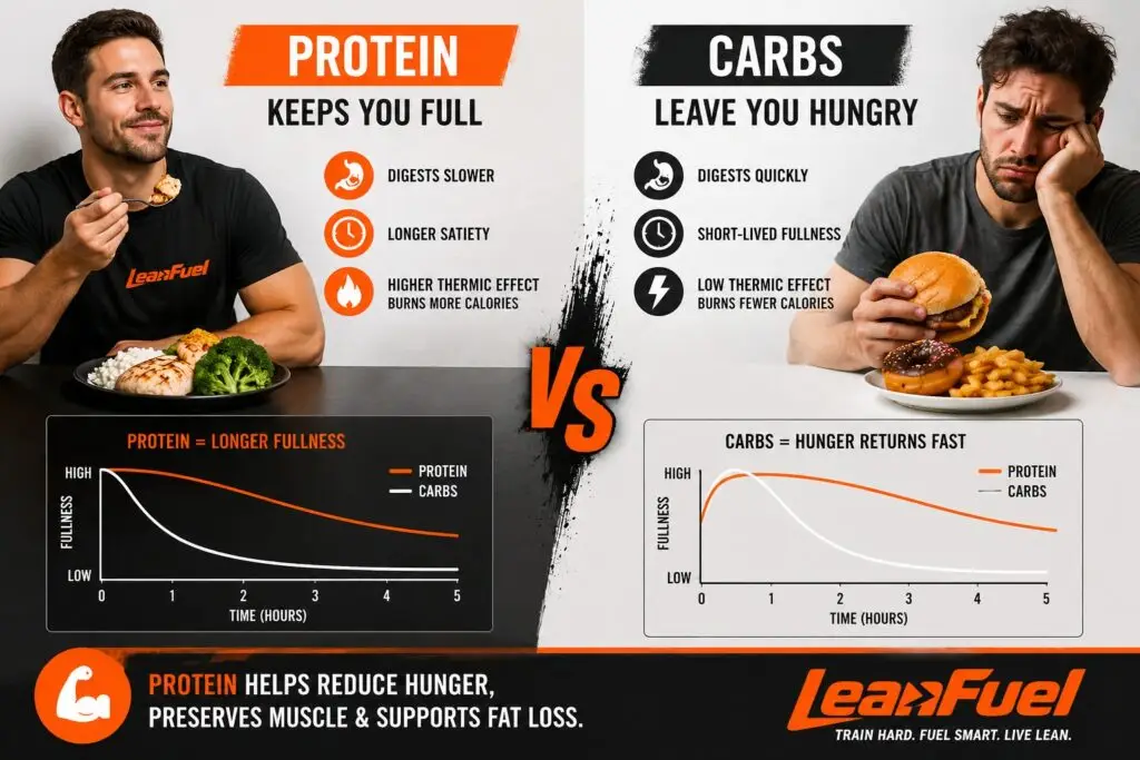 “protein helps reduce hunger and supports fat loss”