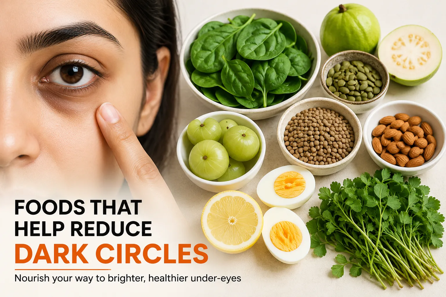 What Foods Help Reduce Dark Circles?