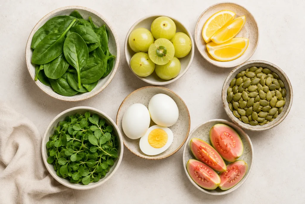 Indian foods that help reduce nutritional dark circles naturally