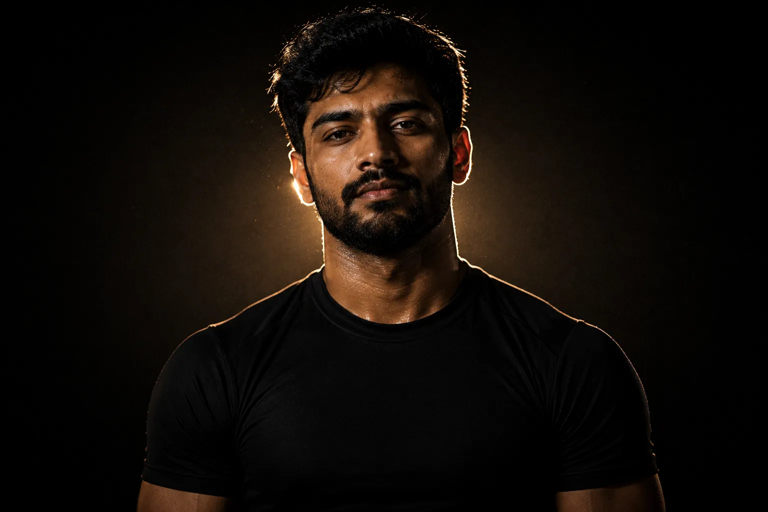 Confident lean Indian man after fat loss transformation with LeanFuel coaching