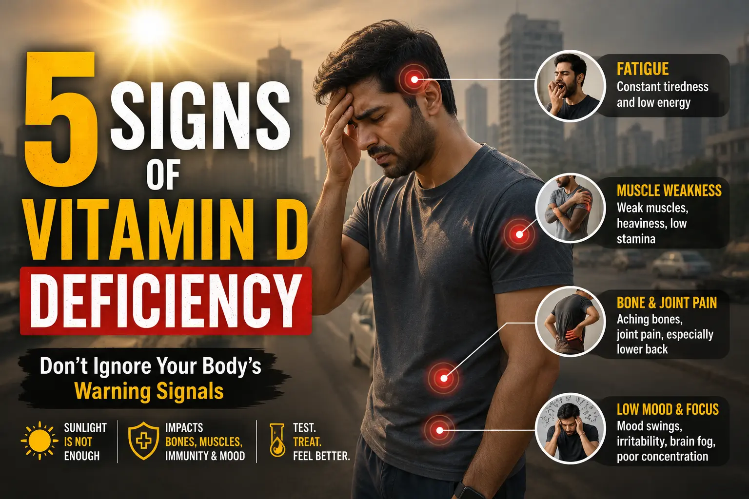 Reasons for Vitamin D Deficiency