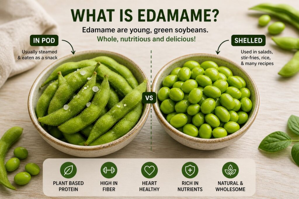 what is edamame soybean in india